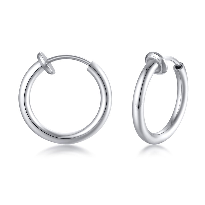 NON PIERCED EARS - Stainless Steel Earrings