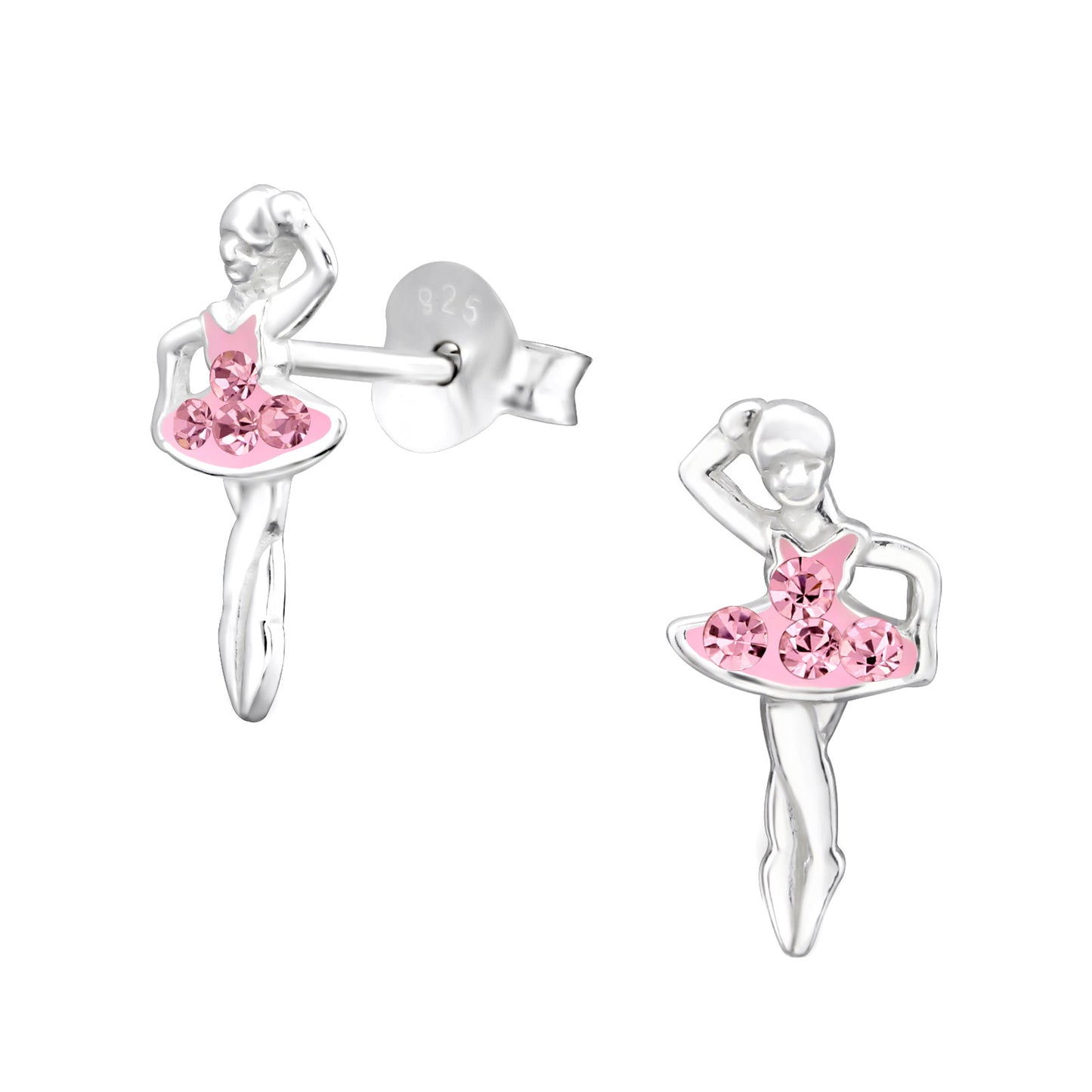 Children's Dazzling Ballerina Studs 