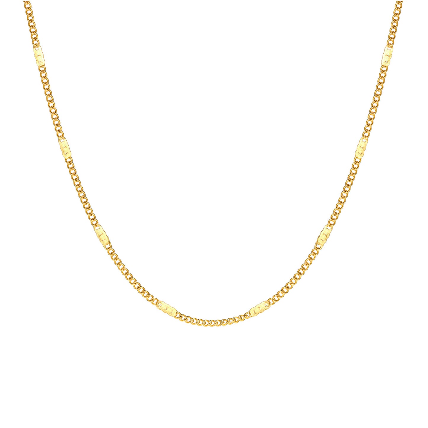 GOLD CHAIN: Stainless Steel with Gold Plating