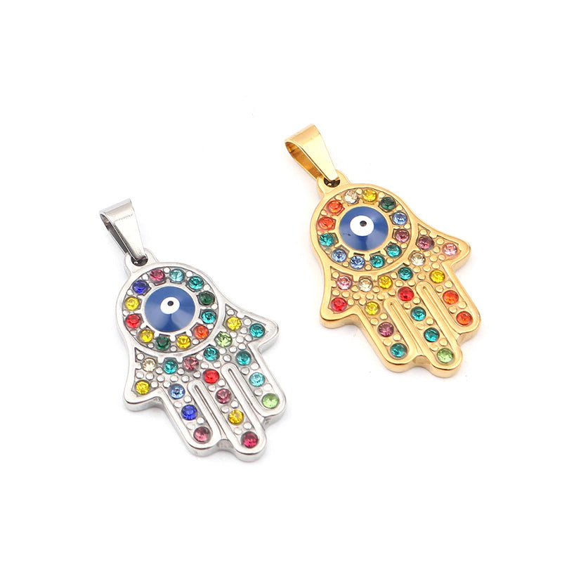 Hamsa Charm - Evil Eye Fatima Hand Protection Symbol